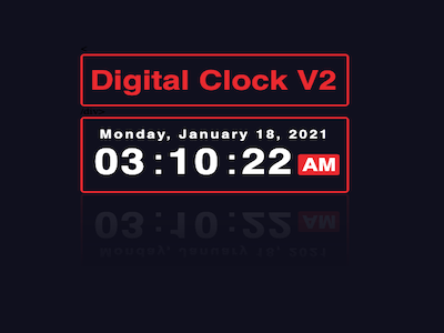Digital Clock V2